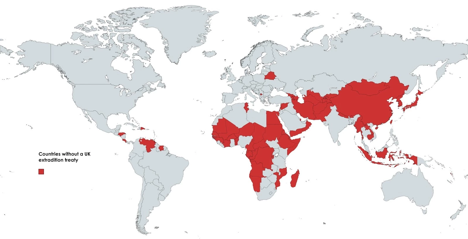 Countries without Extradition 2024